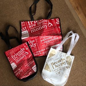 Bundle of 3 Lululemon Bags